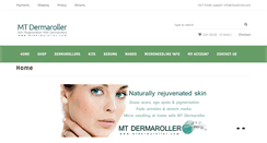 Desktop Screenshot of mtdermaroller.com